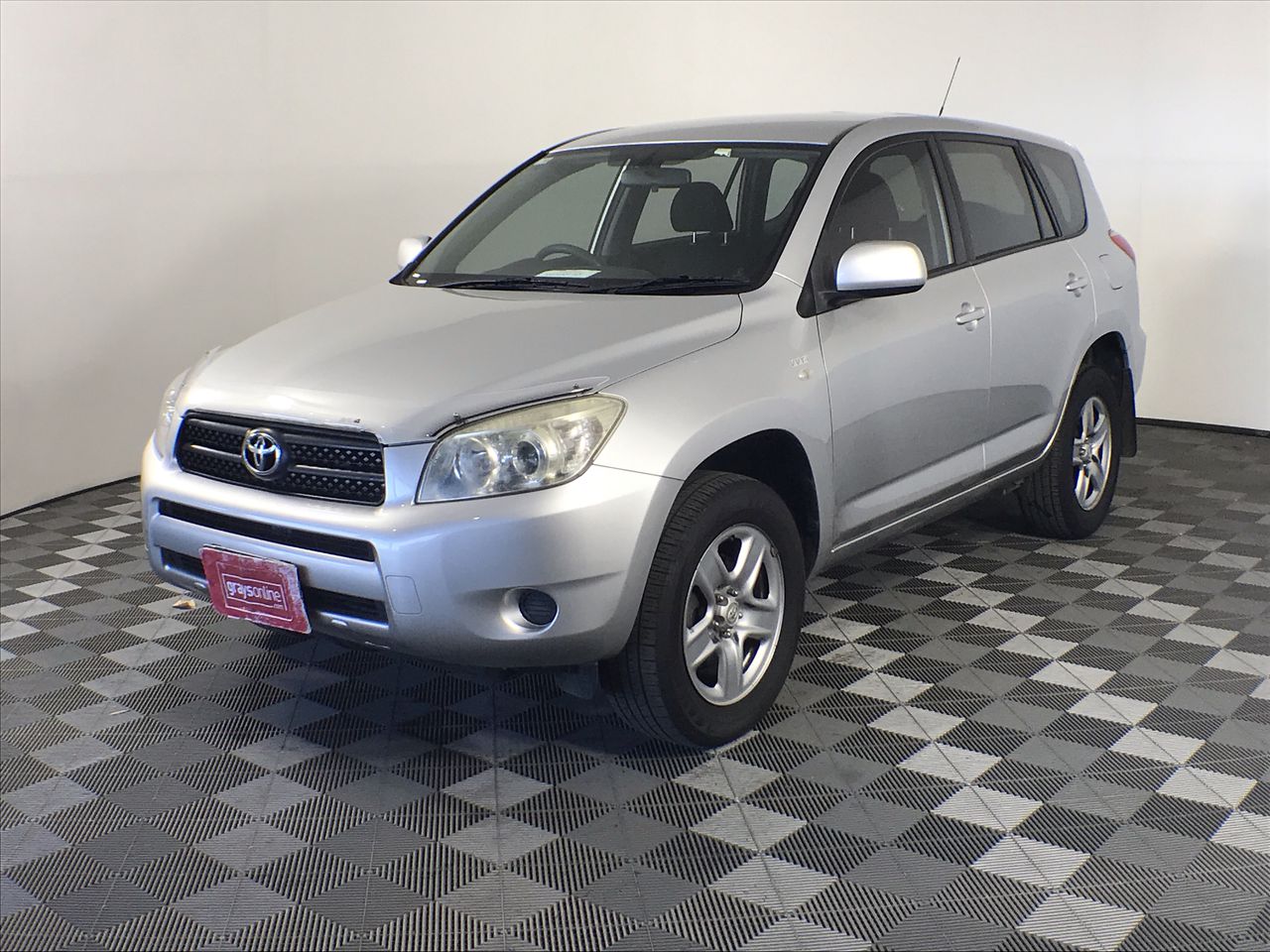 9K WHITE GOLD 'S' 0.06 HI I1 DIAMOND NECKLACE 40+5cm