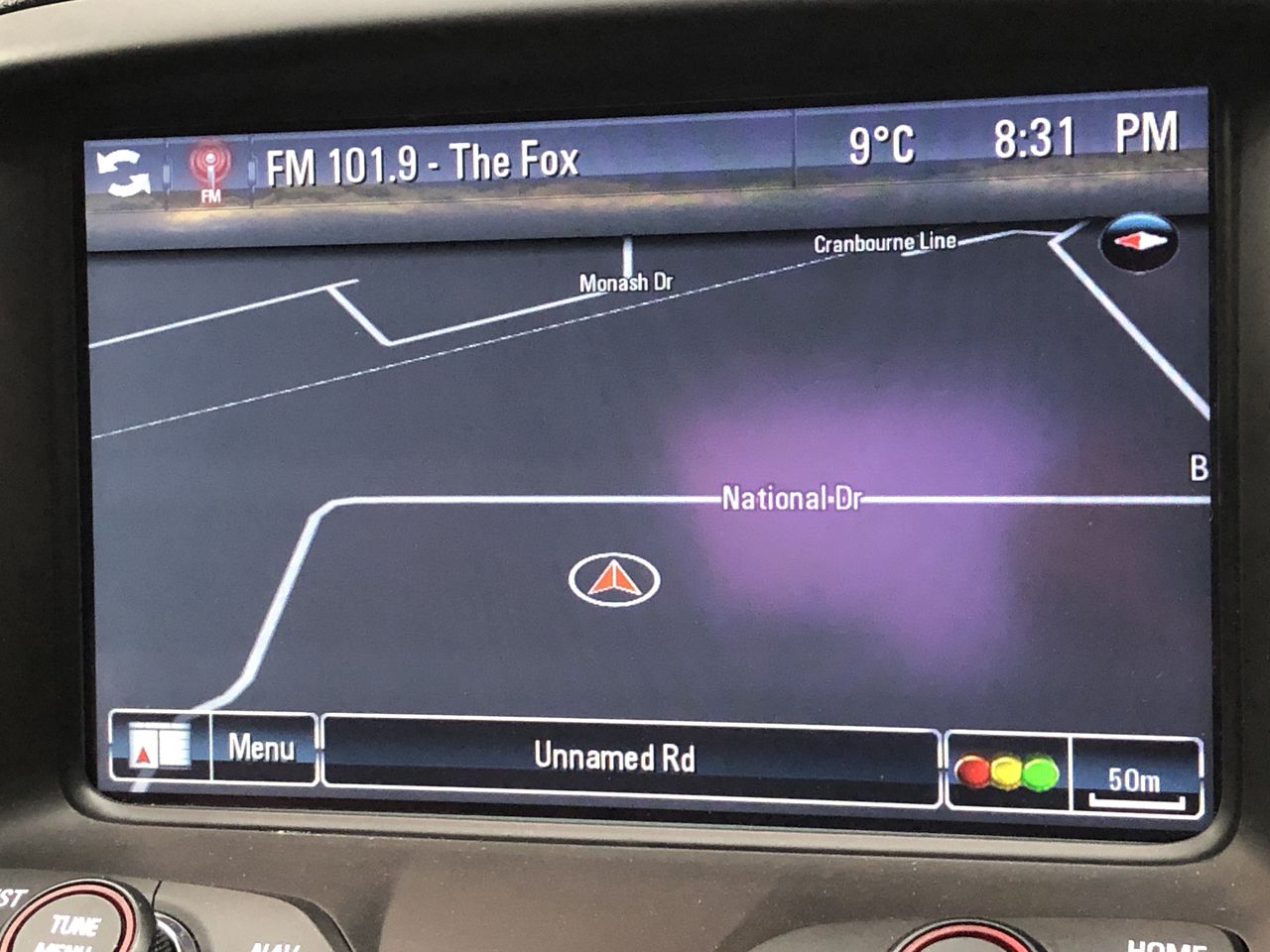 Stunning Rhodium Plated Pink & Simulated Diamond Pave Ring - US Size 7