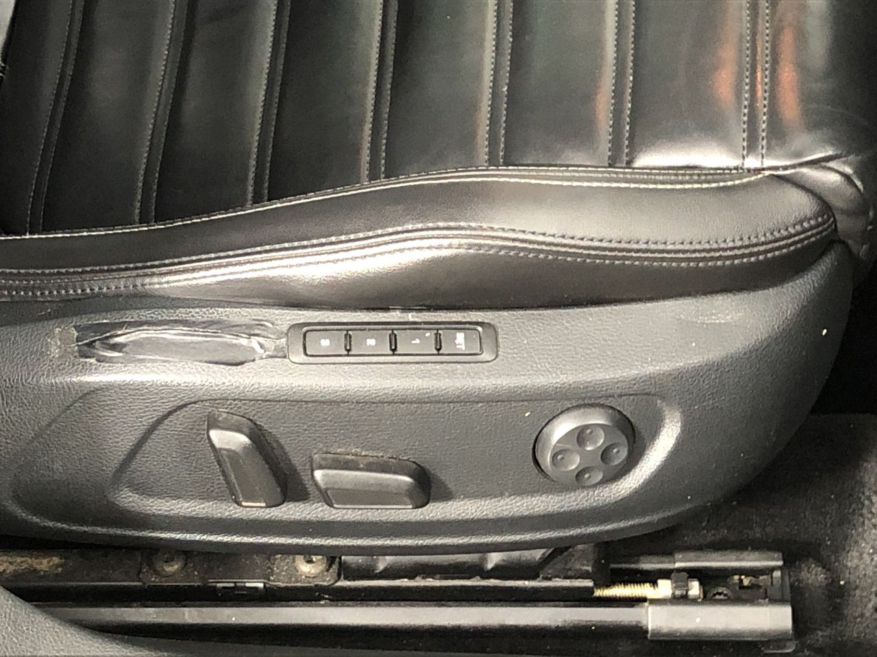 4.68ct Round Treated Black Dia. Ring 9K White Gold