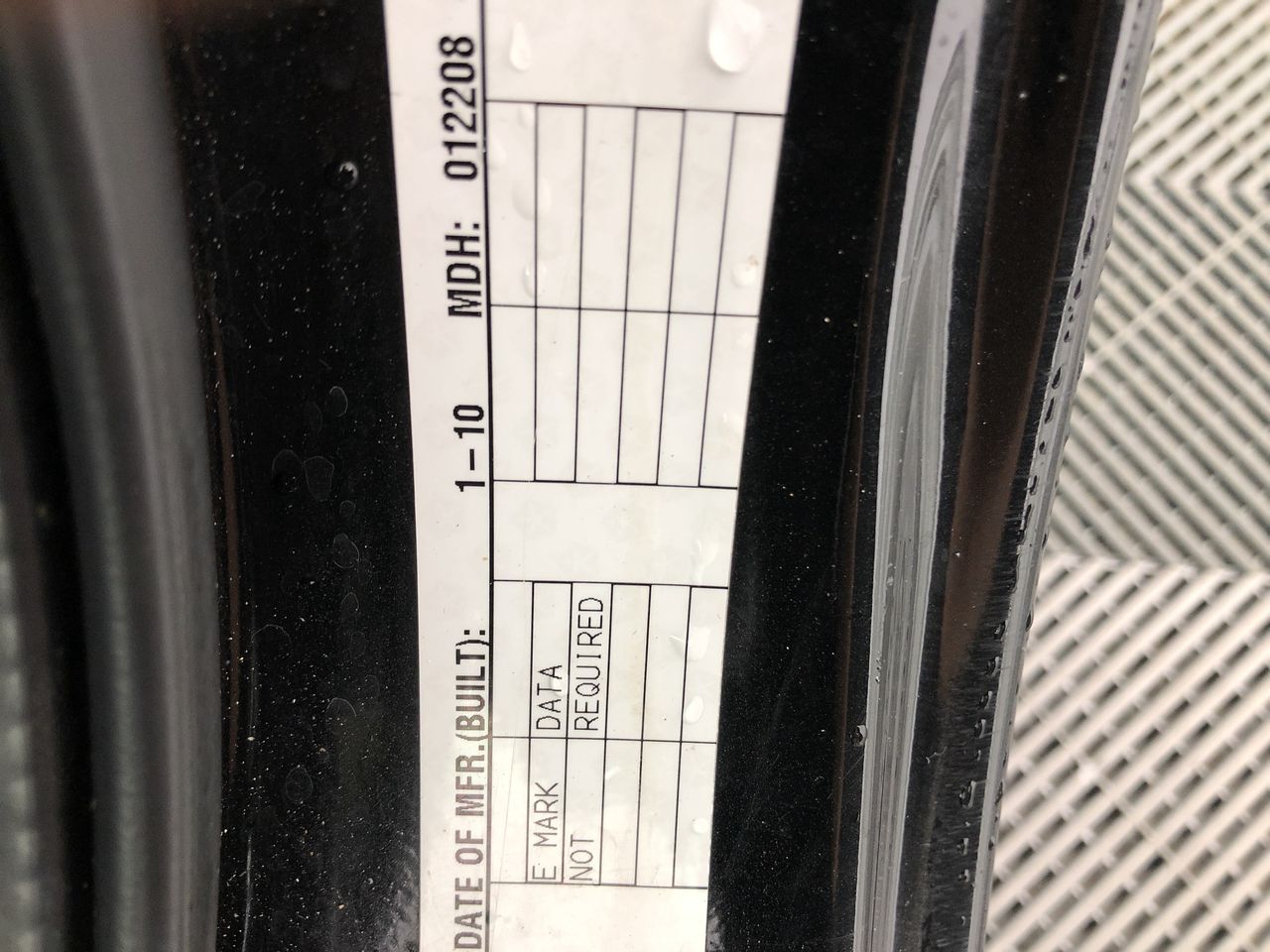 18K White Gold-Filled Cuban Style Link Ring with Simulated Diamonds - Size9