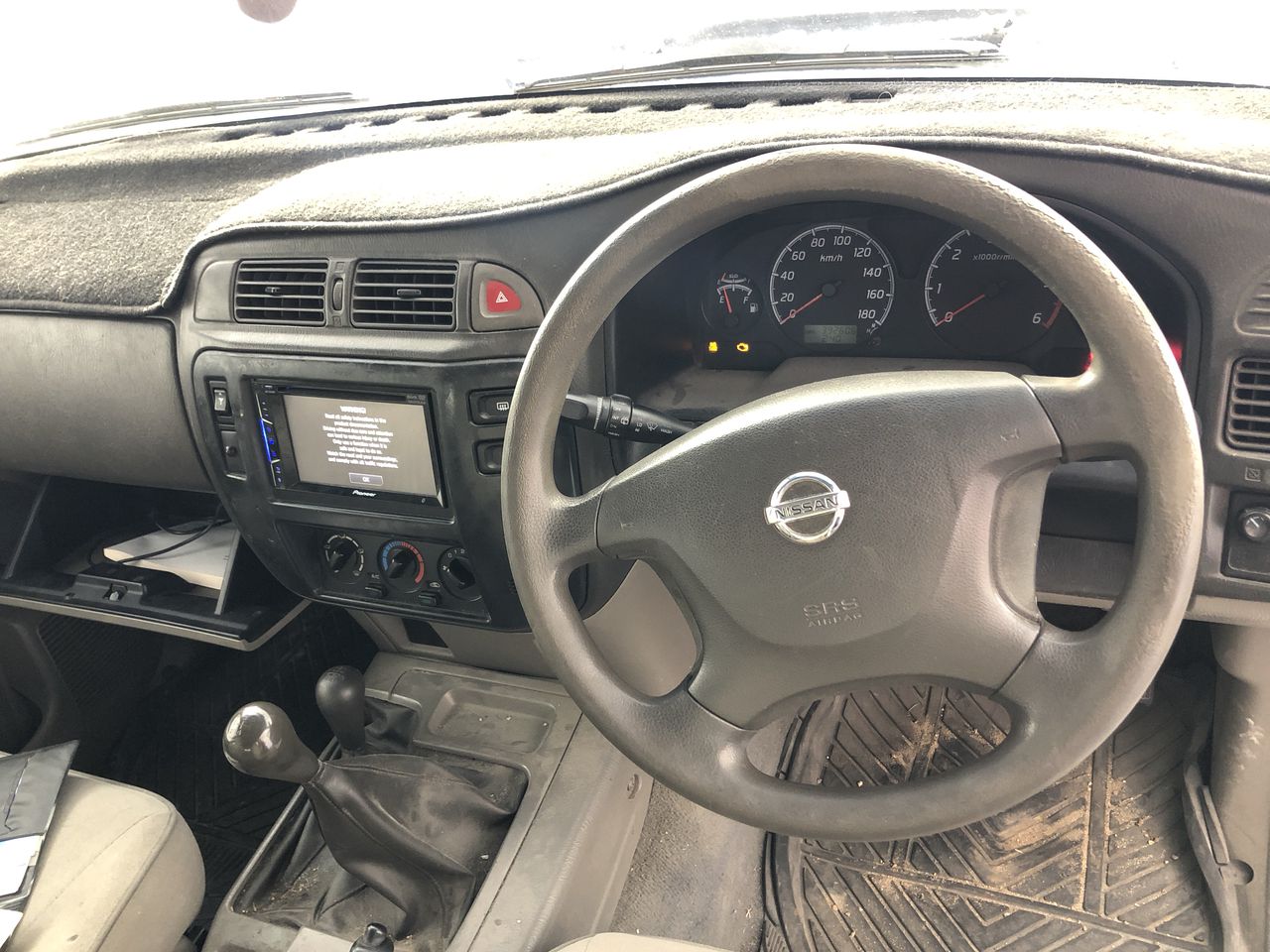 White Studded Leather Bracelet with Chain