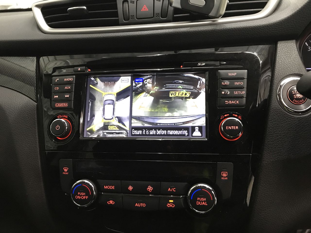 Rhodium Plated Men's Band Ring (6mm)  - US Size 10