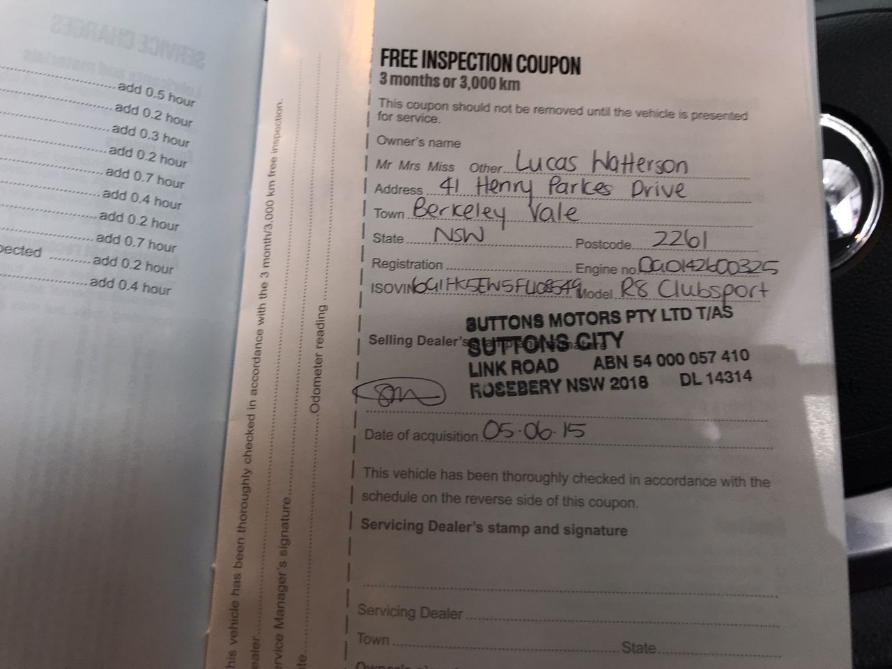 Stainless Steel Bracelet Featuring a Roman Numeral Pendant - Rose