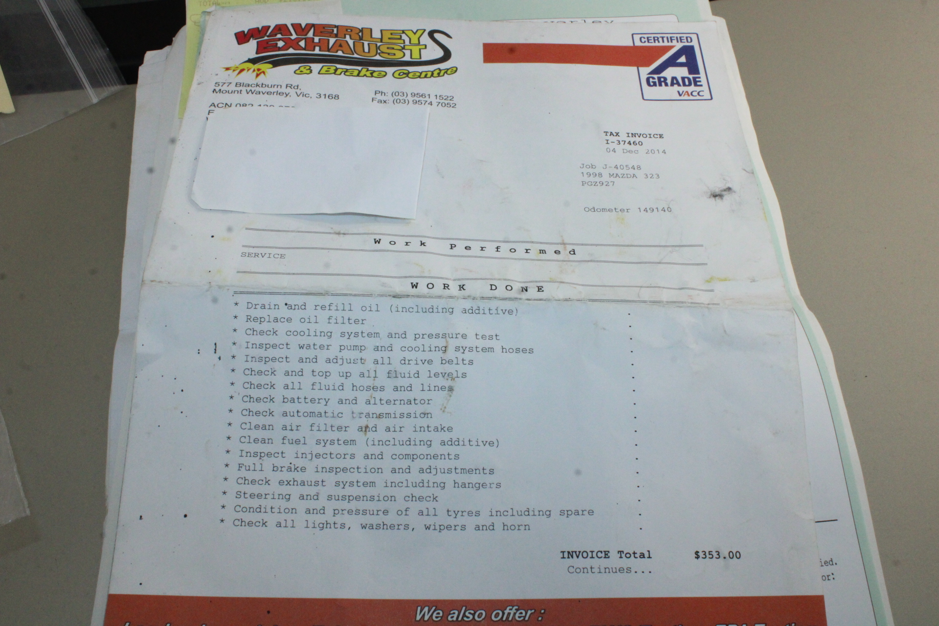 1992 Isuzu FSR Dual Cab 4x2 Tilt Tray Truck