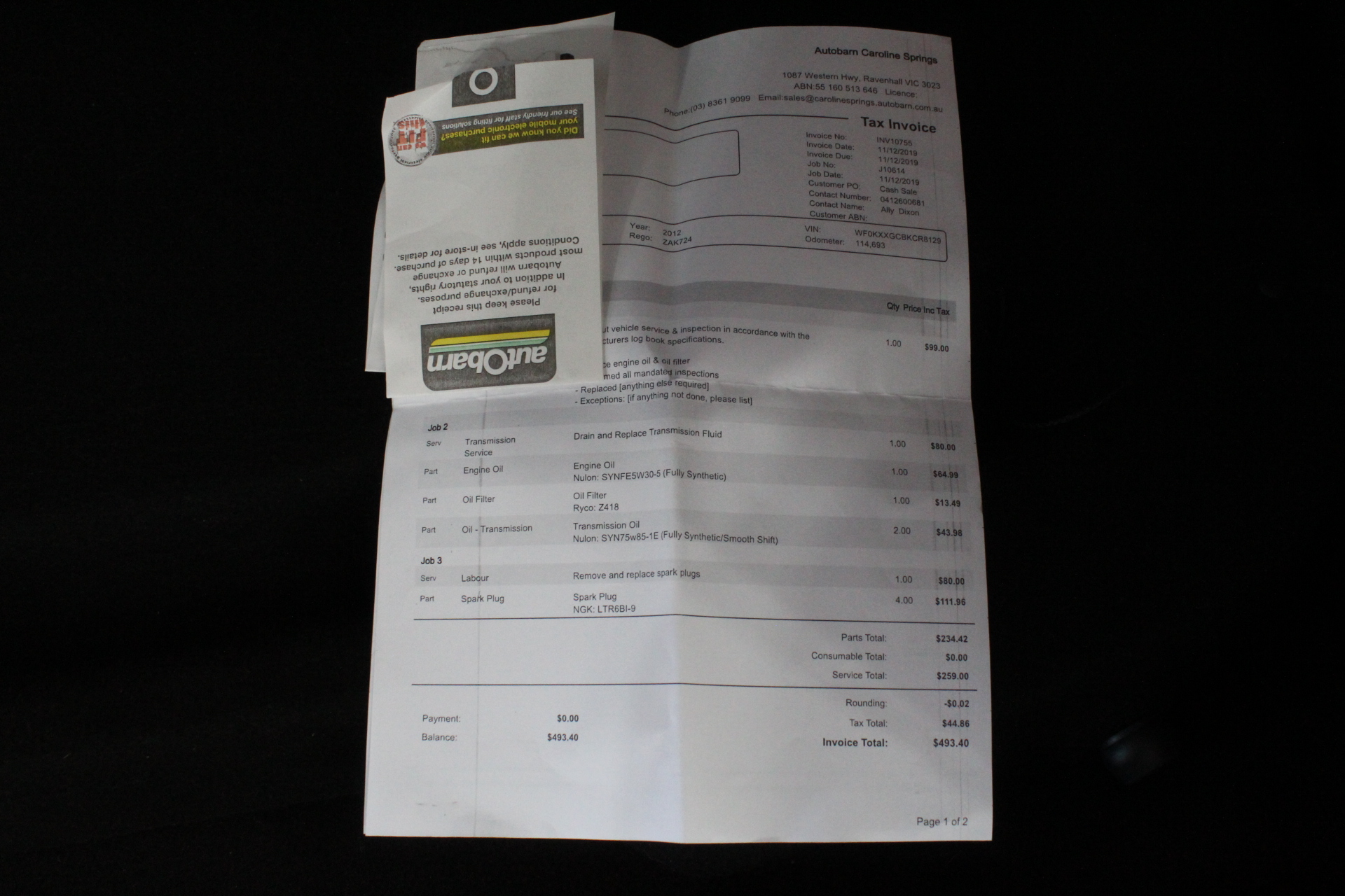 SpeedMate SM-BPJ234 Brake Pad Set - New (Lot of 3)