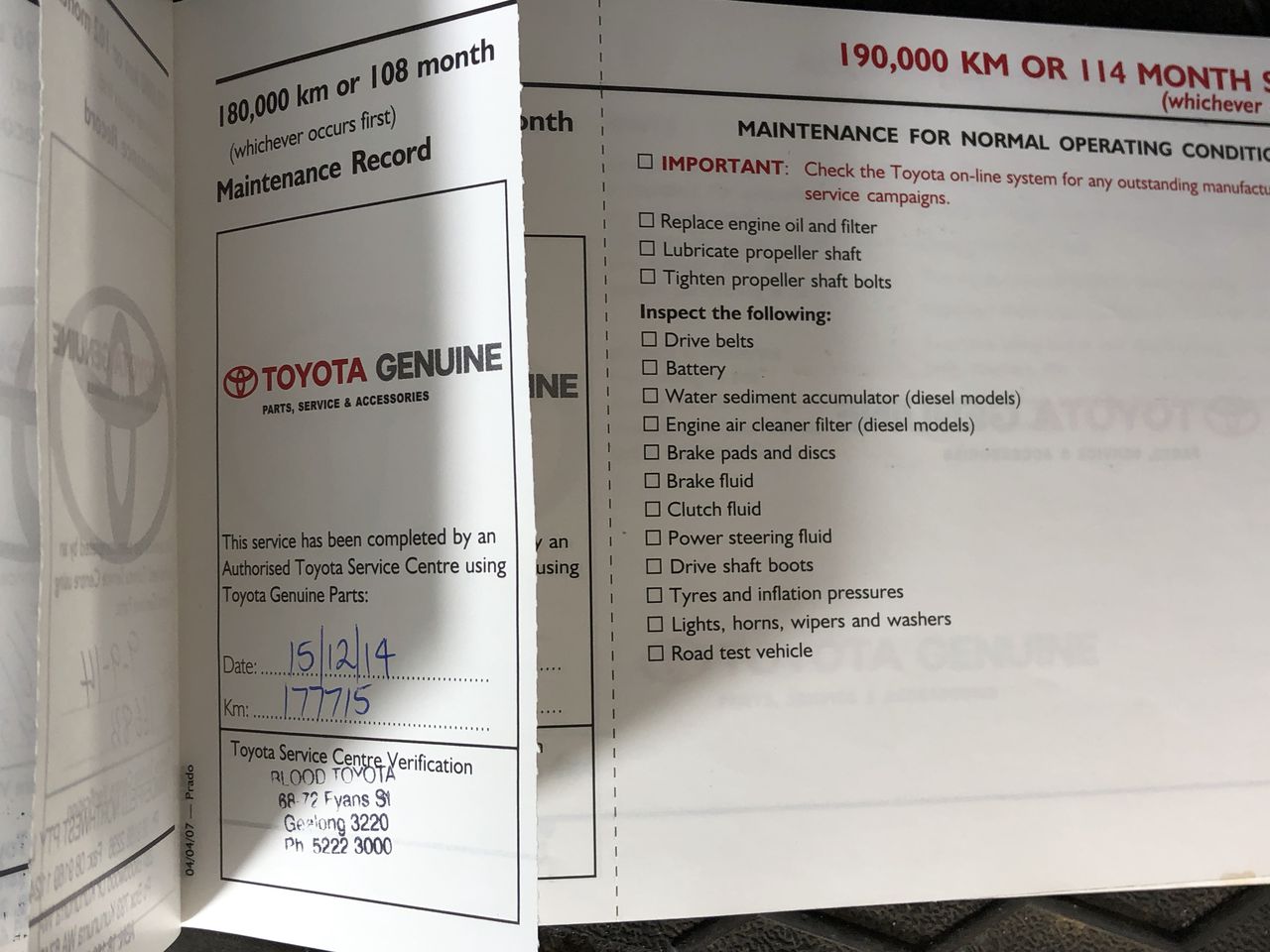 2015 Kia Cerato S YD Automatic Sedan