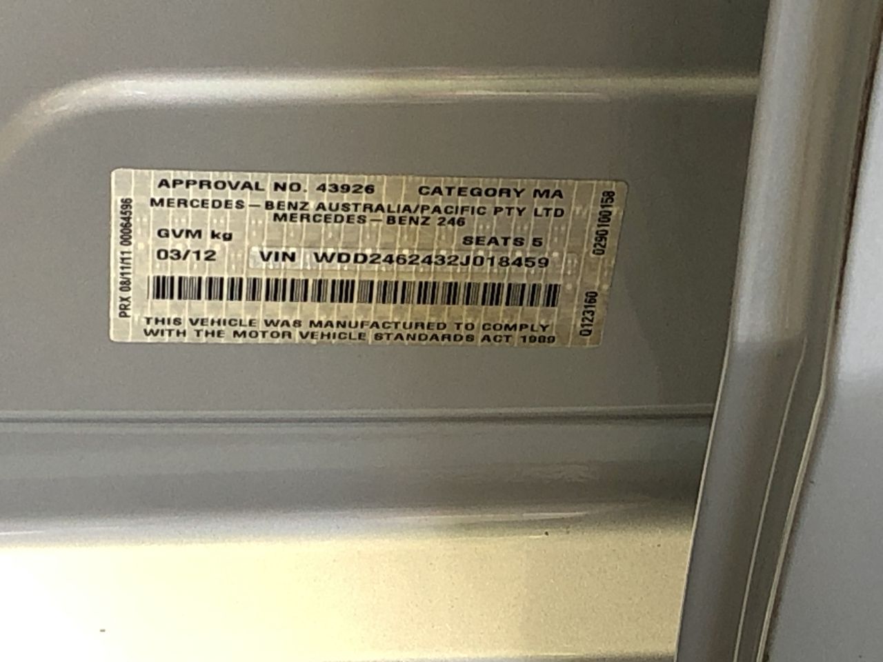 2008 Toyota Aurion AT-X Petrol