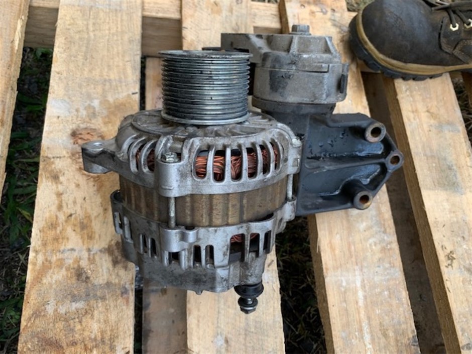 Hydraulic Skid Steer / Excavator Post Driver (Unused),