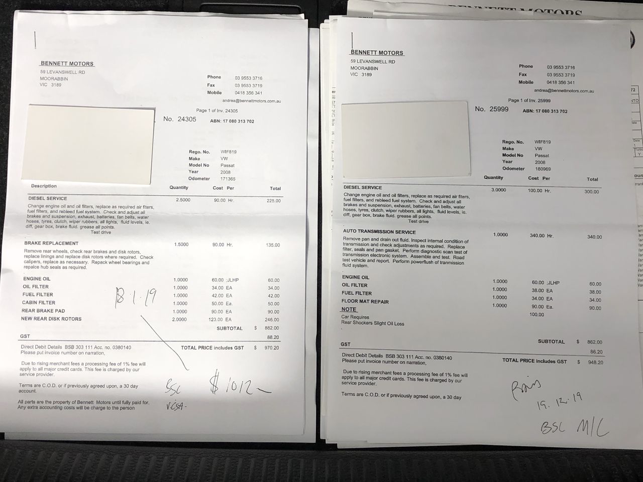 4 x DEWALT C5 Replacement Magazine Short Track
