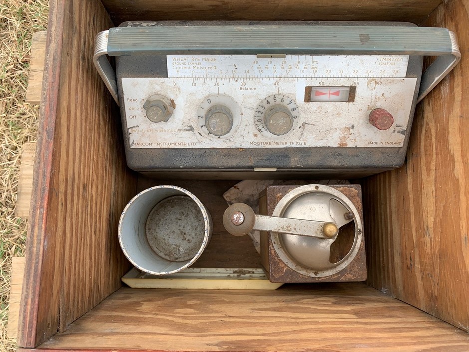 Marconi Moisture meter Auction (02677026675) Grays Australia