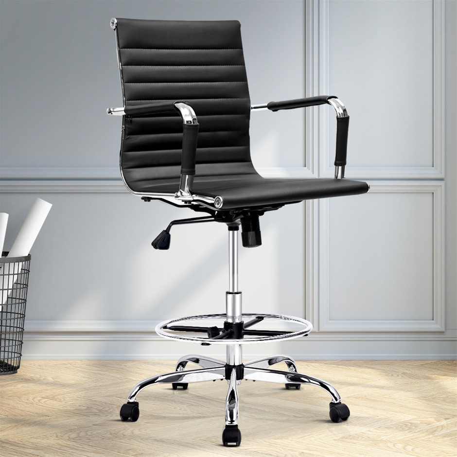 Artiss Office Chair Drafting Stool Mesh 