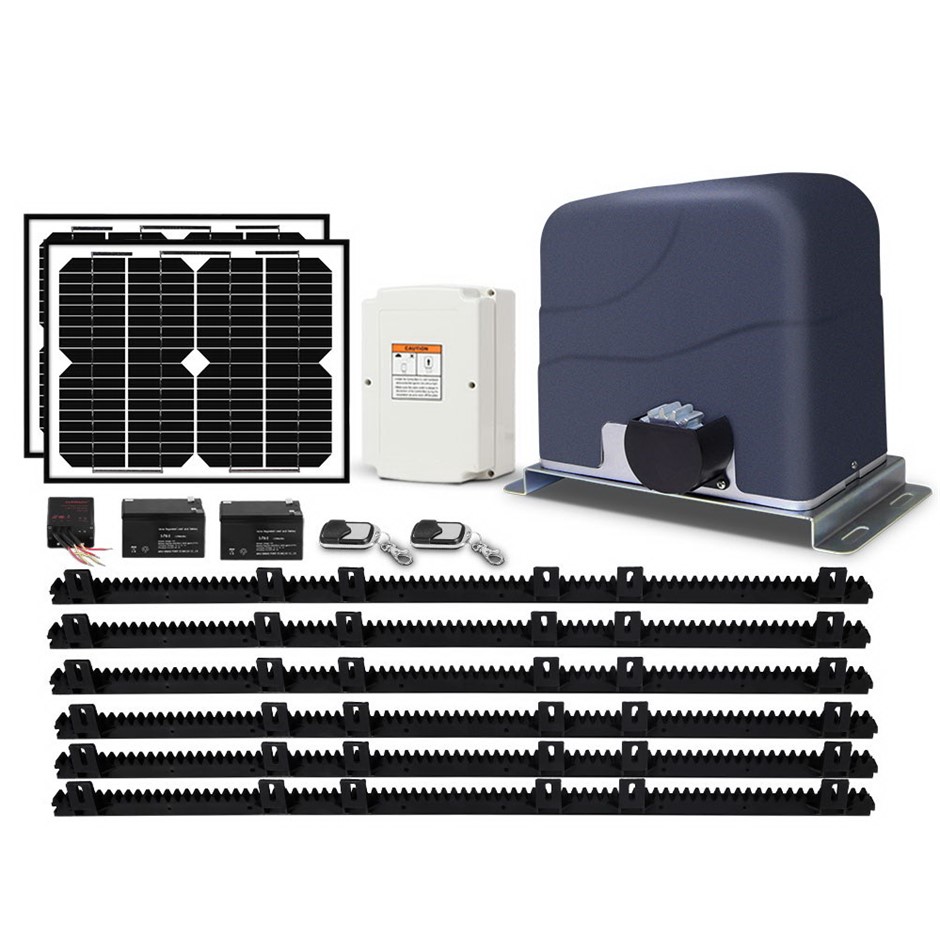 LockMaster Automatic Solar Sliding Gate 