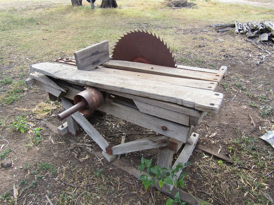 Vintage Belt Driven Round Saw Auction (00787026859) Grays Australia