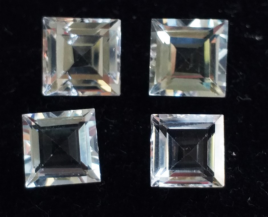0.04 carat white pricess cut diamond