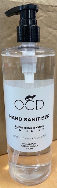 OCD Hand Sanitiser (2x 500mL).