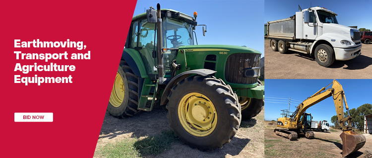 Earthmoving, Transport and Agriculture Equipment