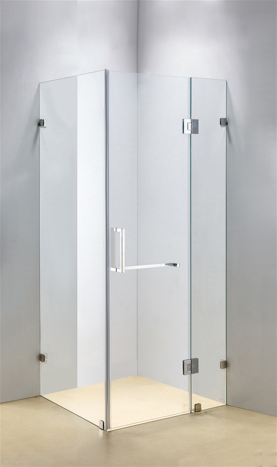 1000 x 700mm Frameless 10mm Glass Shower