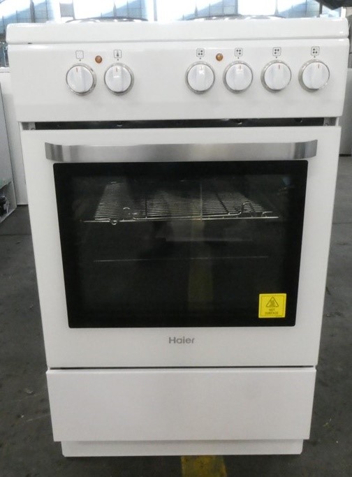 Haier 54cm Freestanding Electric Oven/Stove (HOR54S5CW1) Auction (0030