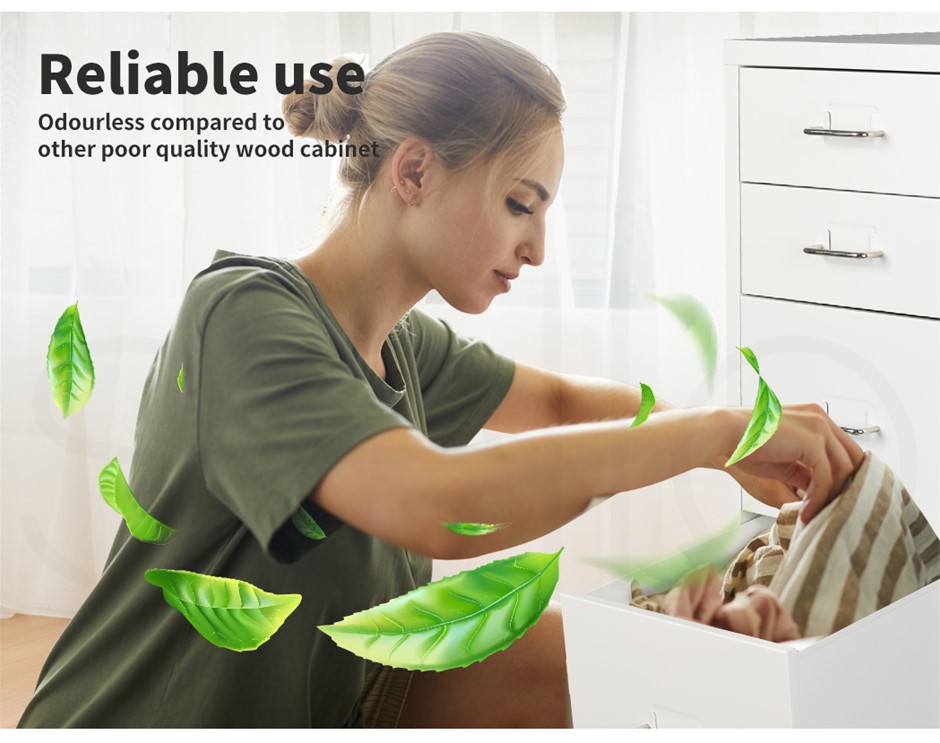 Buy Metal File Steel Orgainer With 4 Drawers Office Furniture