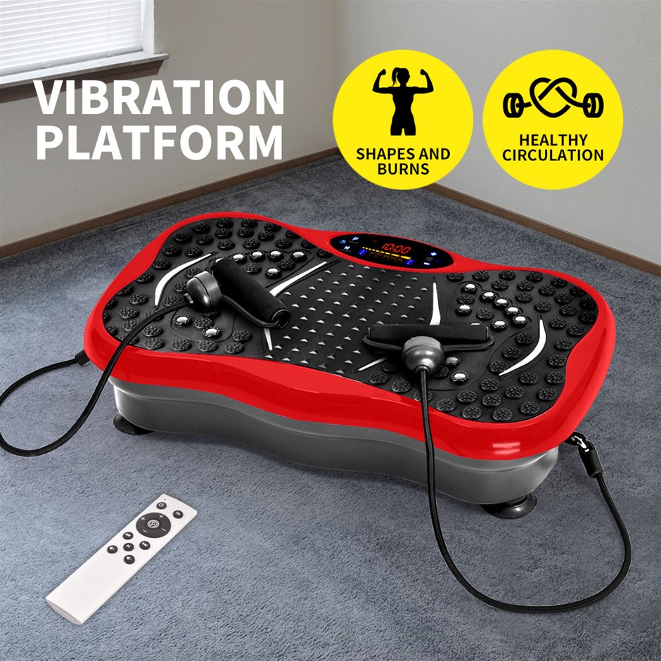 Buy Centra Vibration Machine Machines Platform Plate Vibrator Exercise Fit Gym Grays Australia