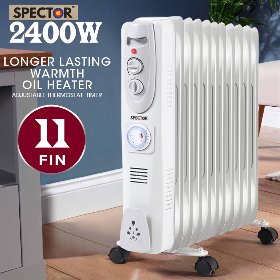 Spector 2400W Electric Portable 11 Fin O