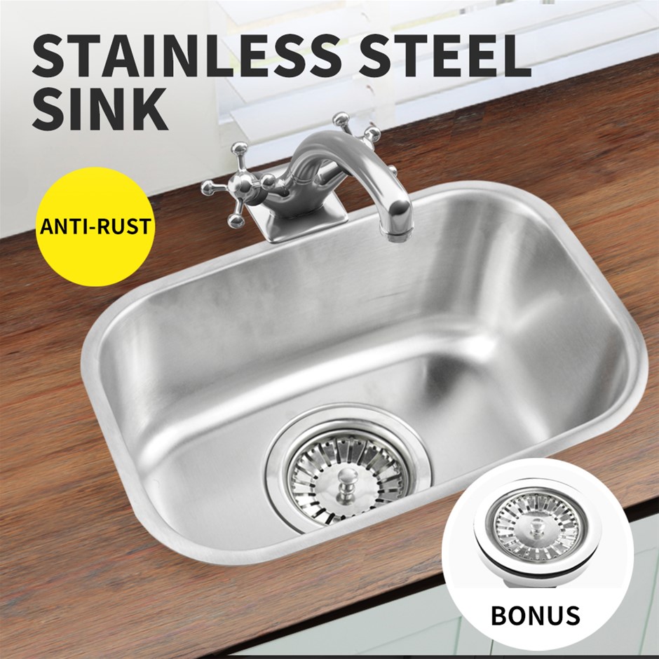 Kitchen Sink Stainless Steel Under/Topmo