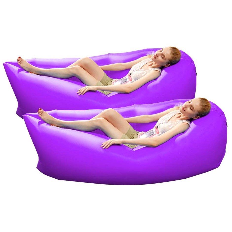 2X Fast Inflatable Sleeping Bag Lazy Air