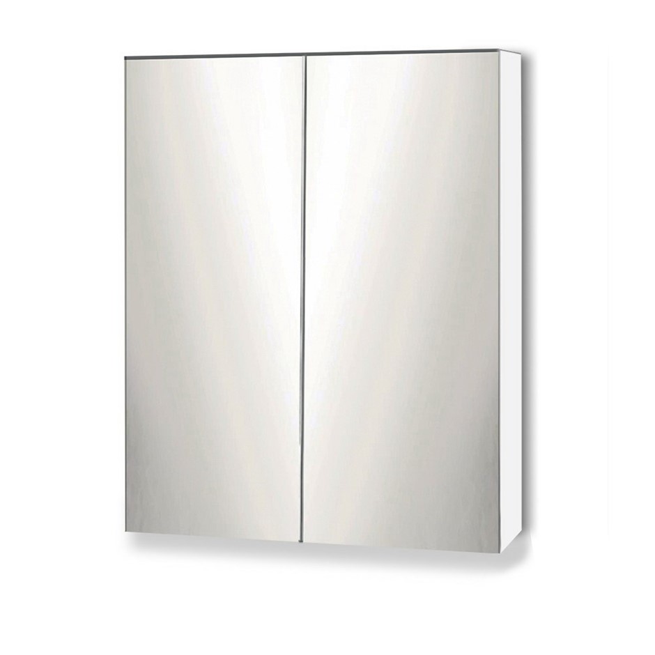 Cefito Bathroom Vanity Mirror with Storage Cavinet - White