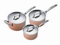 Scanpan Fusion CS5 3 PIECE SaucePan SET