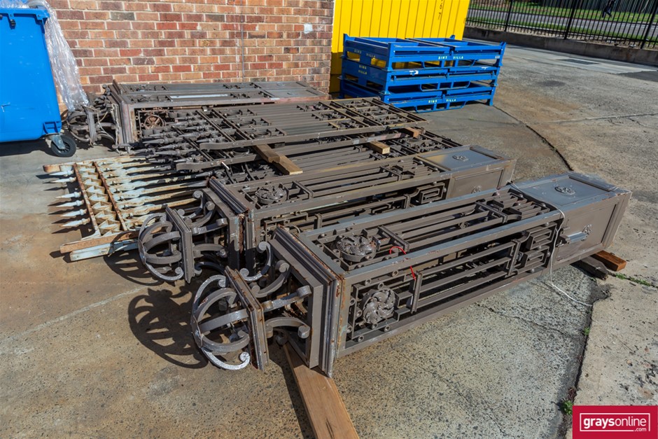 Large Ornate Steel Gates Clearance Sale - NSW Pickup