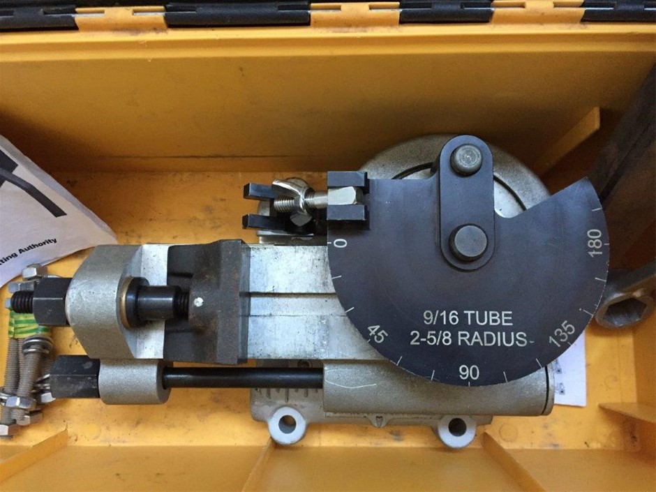 Parker Exactol 412 Manual Benchtop Tube Bender In case Auction (0004