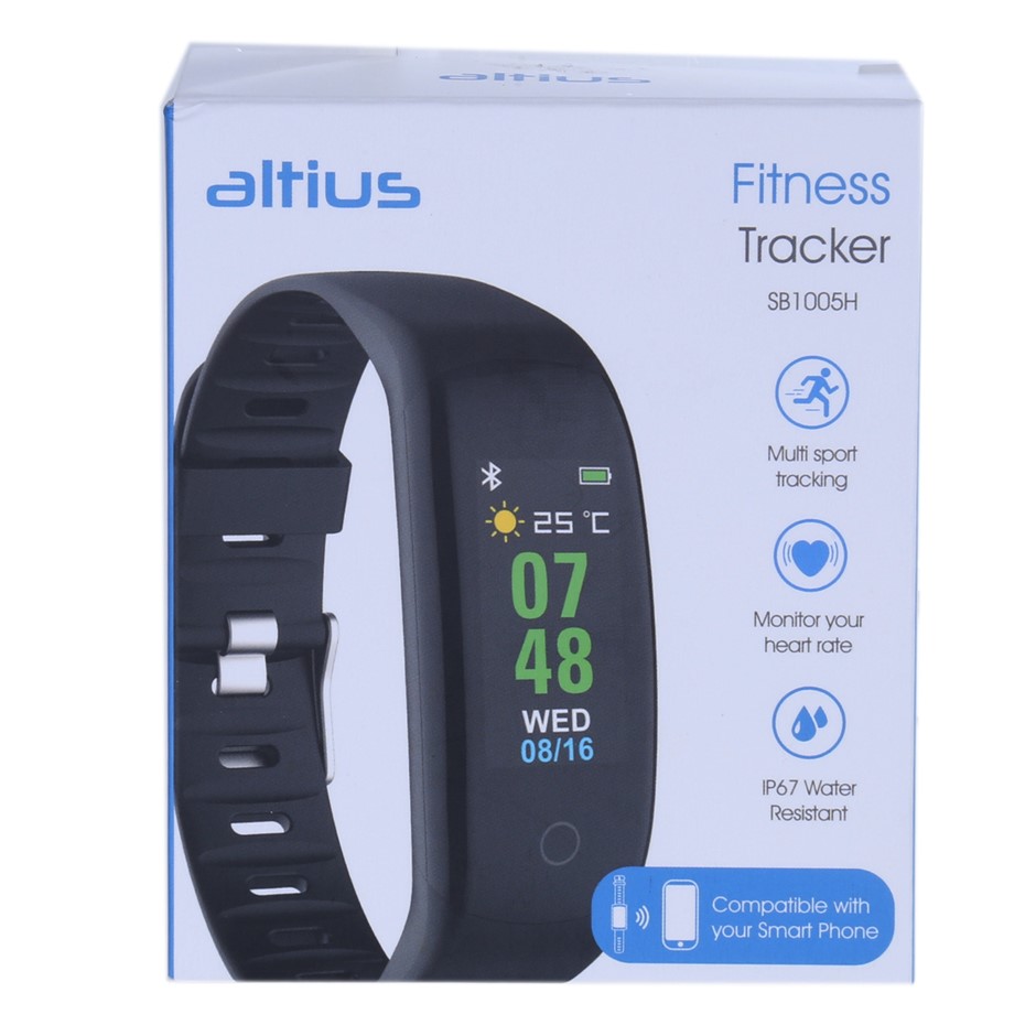 ALTIUS Fitness Tracker. Features Multi Sport Tracking , Heart Rate