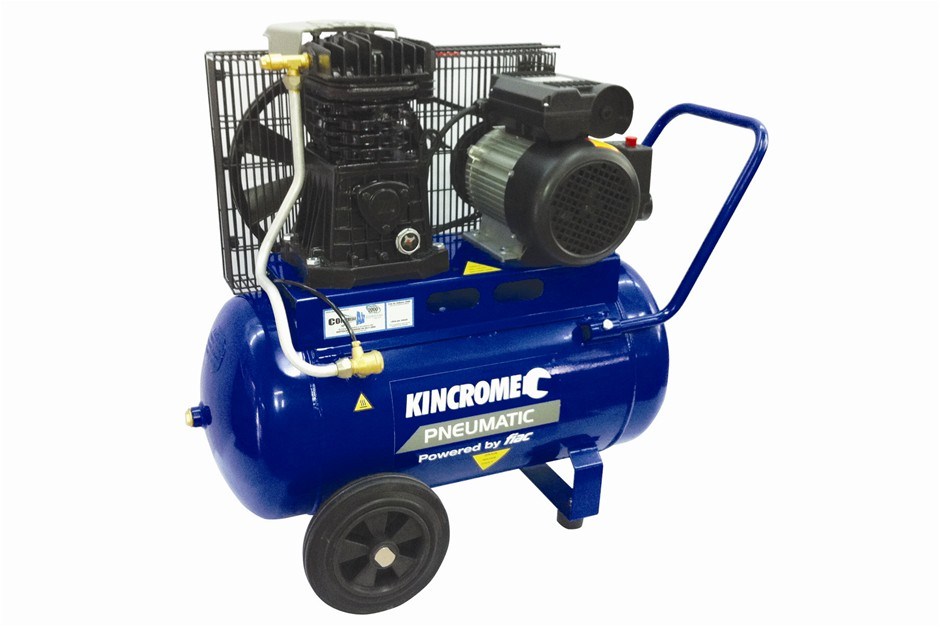 Kincrome Air Compressor 2.5HP 50L Belt D
