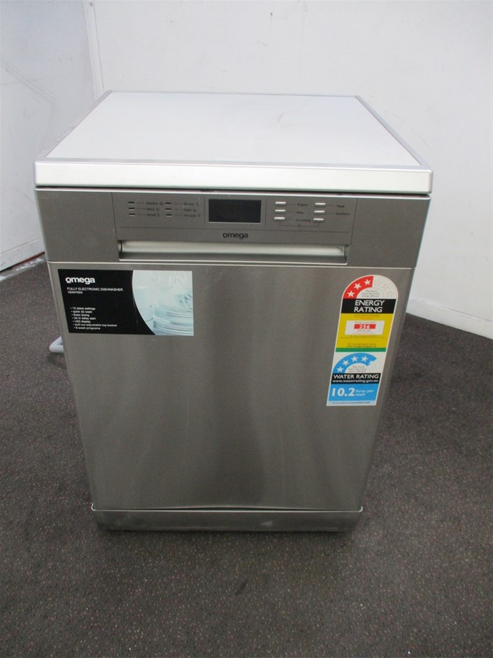 Omega ODW700X 600mm Freestanding Dishwasher Auction (00097028083