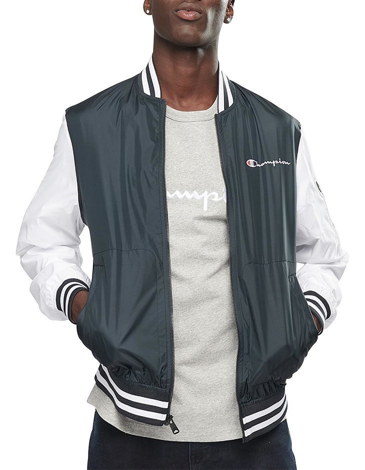 Champion satin coaches discount jacket