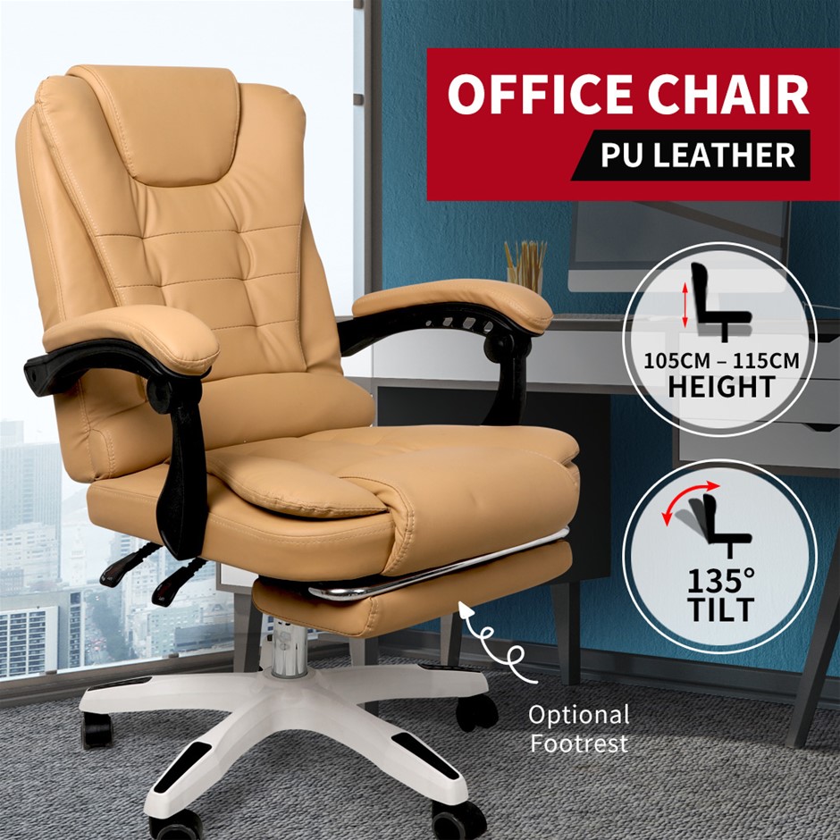 Office Footrest Armchair : Ergonomic Office Chair With Laptop Holder Eu