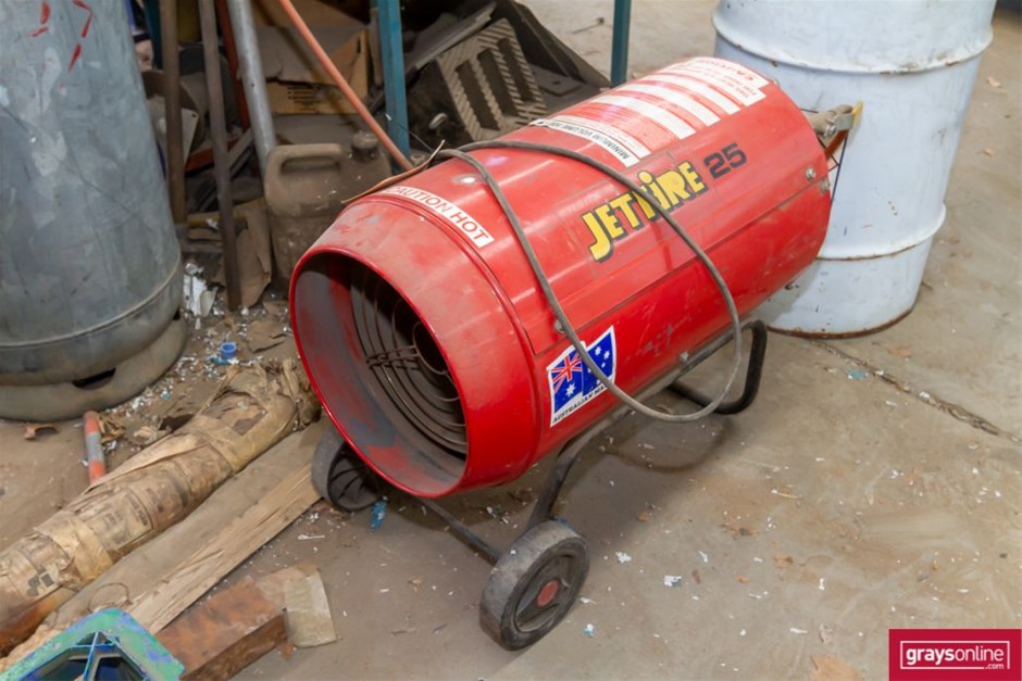 1998 Jetfire J25 Lpg Industrial Direct Fired Air Heater Auction  (0106-5042468) | Grays Australia