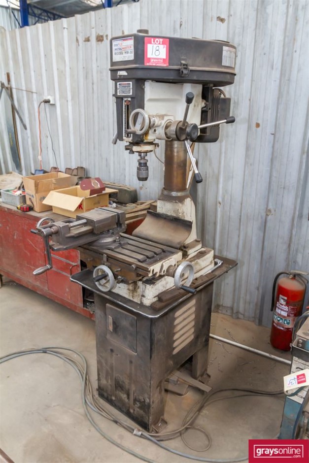 2008 Hafco Metalmaster HM30 MillDrill Machine Auction (00185042468