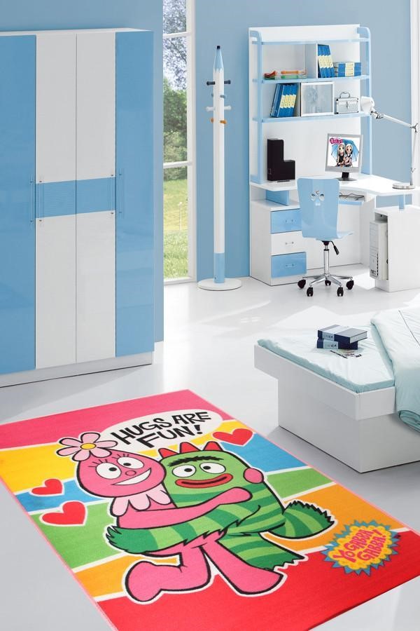 Small Rainbow Yo Gabba Gabba Rug - 150X1