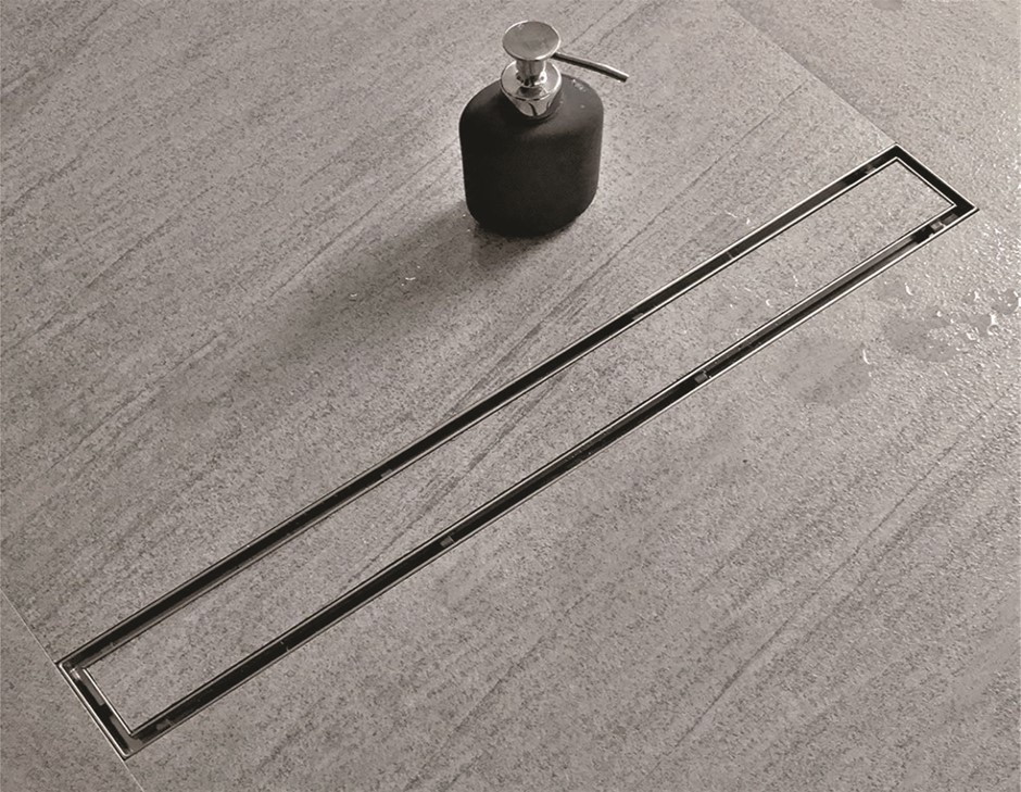 800mm Tile Insert Shower SS Grate Drain 