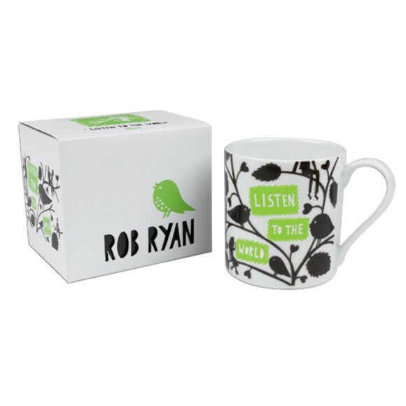 Rob Ryan Mug - Listen to the World