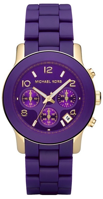Women's Michael Kors Purple Chronograph 
