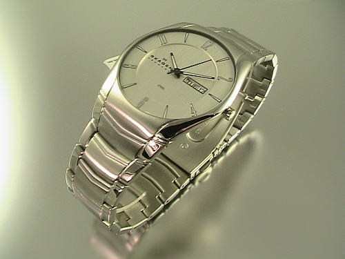 Men's Skagen Link with Day and Date Watc