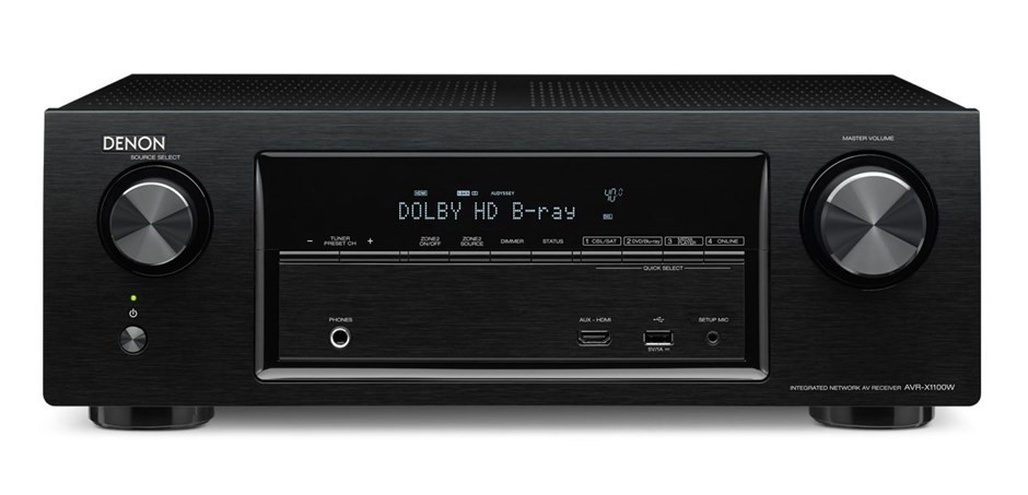 Denon AVR-X1100W 7.2CH Network AV Receiv