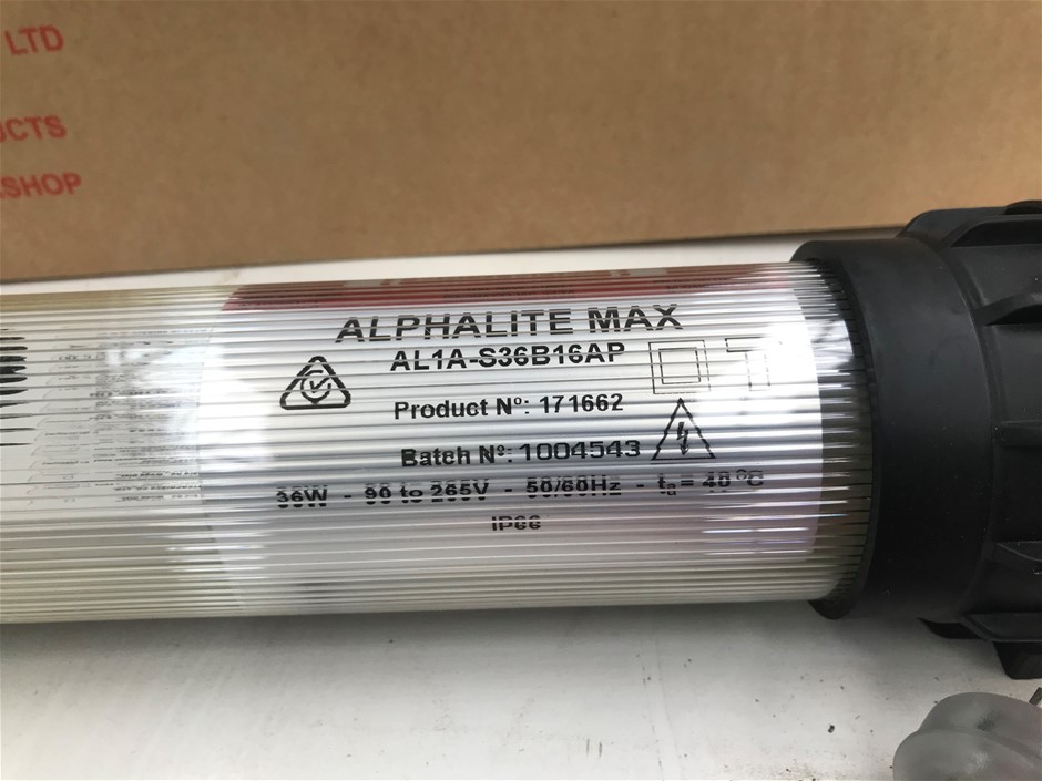New Burn-Brite Alphalite Max 36W 240V - 3 Available - Price Per Each  Auction (0066-3018097) | Grays Australia