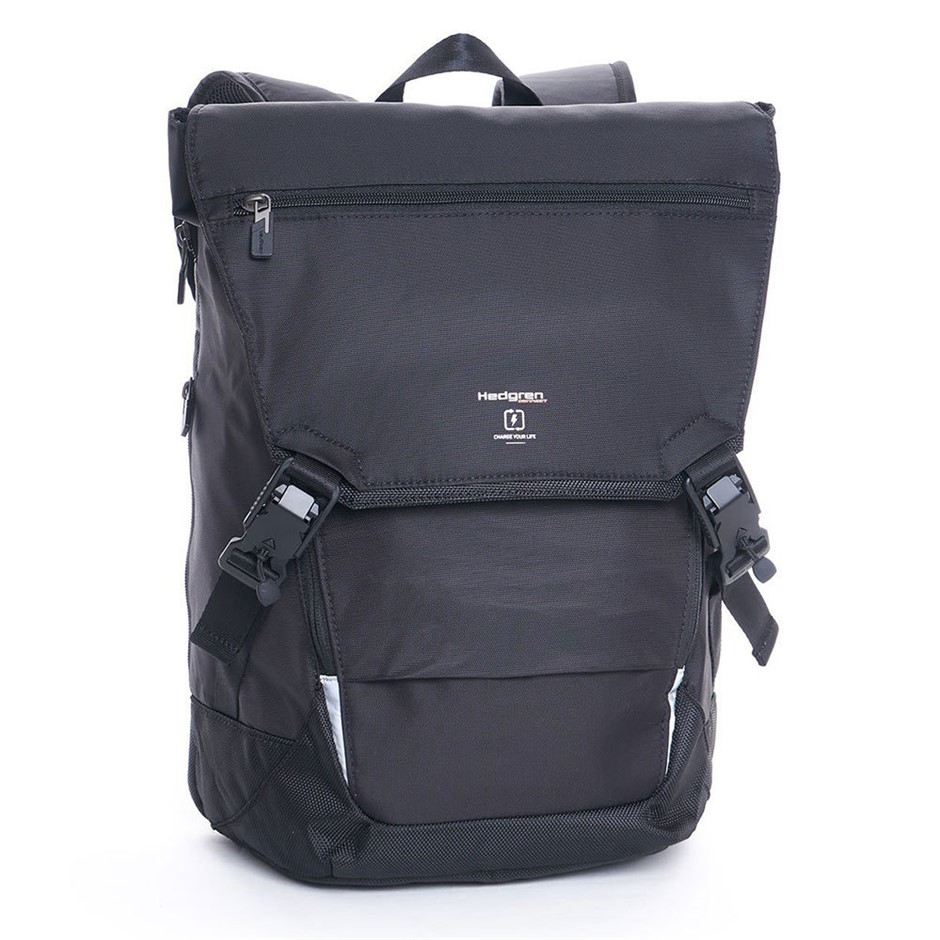 Hedgren Link Joint Black Backpack