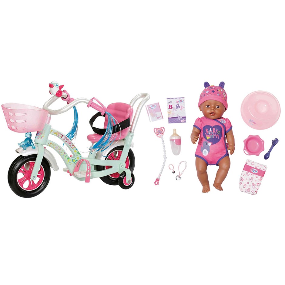 43cm Baby Born Soft Touch Girl Doll & Pl