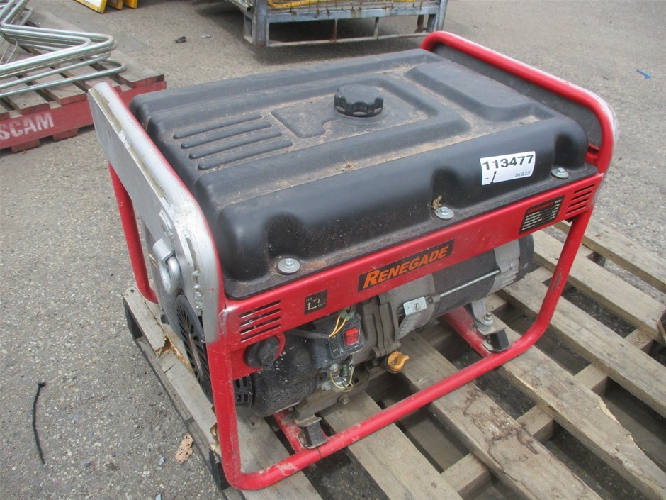 Renegade LC6500J Generator Auction (00017029142) Grays Australia