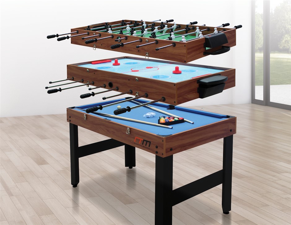 4FT 3-in-1 Games Foosball Soccer Hockey 