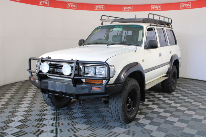 1993 Toyota Landcruiser GXL (4x4) FZJ80 Manual Wagon Auction (0001 ...